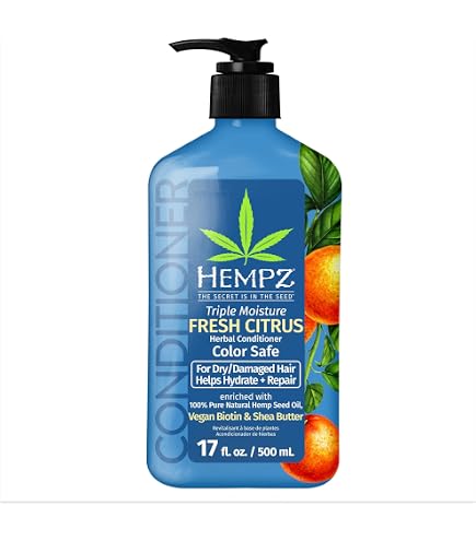 Amazon.com : Hempz Triple Moisture Herbal Hair Shampoo