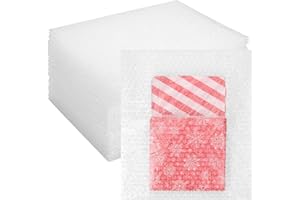 50Pcs Bubble Out Pouches 10"x 12" - Double Walled Cushioning Packaging Bags, Thickening Shockproof Foam for Moving, Shipping,