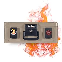FireKing SureSeal Fire Safe with Key Lock, 1 Hour