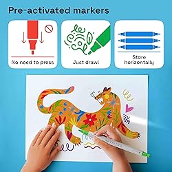 ARTISTRO Vibrant Acrylic Paint Markers for