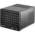 SilverStone Technology SUGO SG13, Type-C Port, Ultra Compact Mini-ITX Computer Case with Mesh Front Panel, Black, SST-SG13B-C