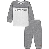 Calvin Klein baby-boys 2 Pc Knit Jog Set