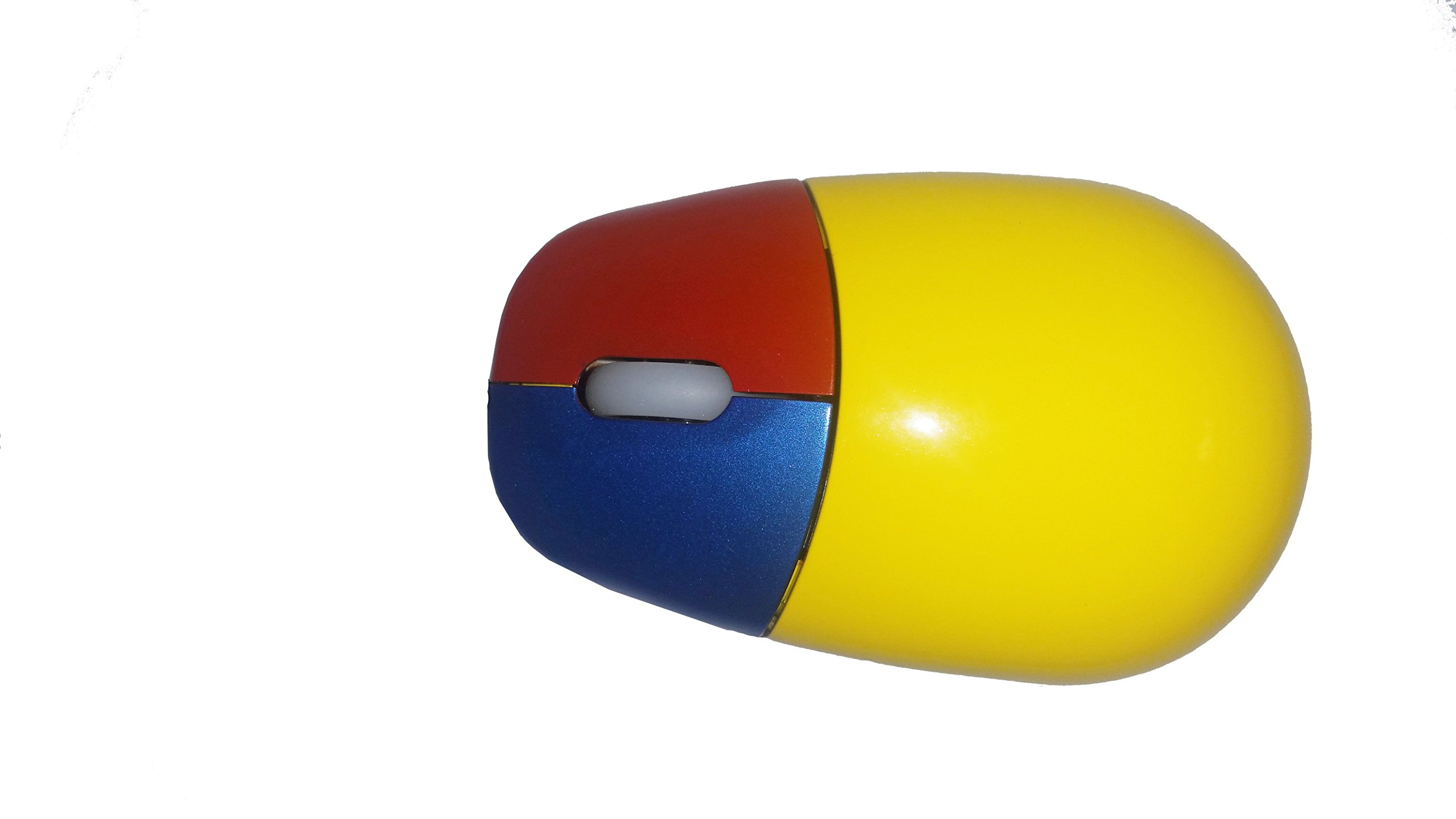 Small Yellow Infant Mini Optical Mouse - Colour Coded for Children Kids Child