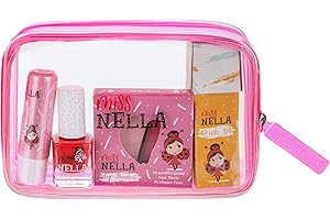 MISS NELLA pink Cosmetic Bag GIRLY GIRL, the perfect treat for your little princess, playing dress up, makeup set