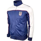 Men's USA Track Jacket, U.S. Full Zip Jacket, Adult Sizes Athletic Warm-up Jacket