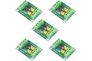 Shutao 5PCS PC817 2 Channel Optocoupler Isolation Board Voltage Converter 3.6-30V Driver Photoelectric Isolated Module
