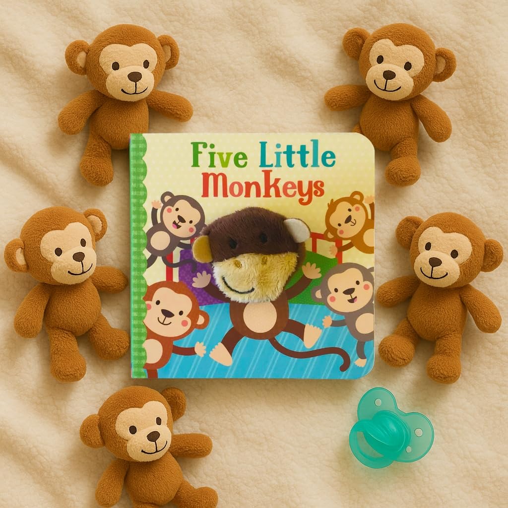 Five Little Monkeys (Finger Puppet Board Book)