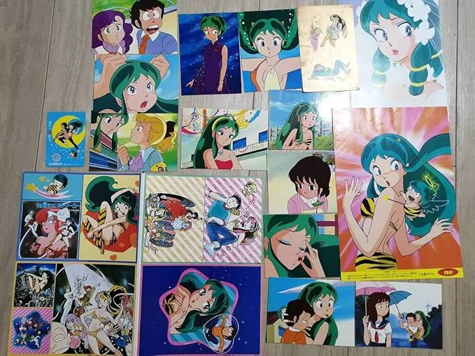 Amazon Co Jp 当時物 うる星やつら グッズ まとめ売り ポストカード 切り抜き 付録など 高橋留美子 るーみっく らんま 犬夜叉 夜叉姫 Rumic ホビー 通販