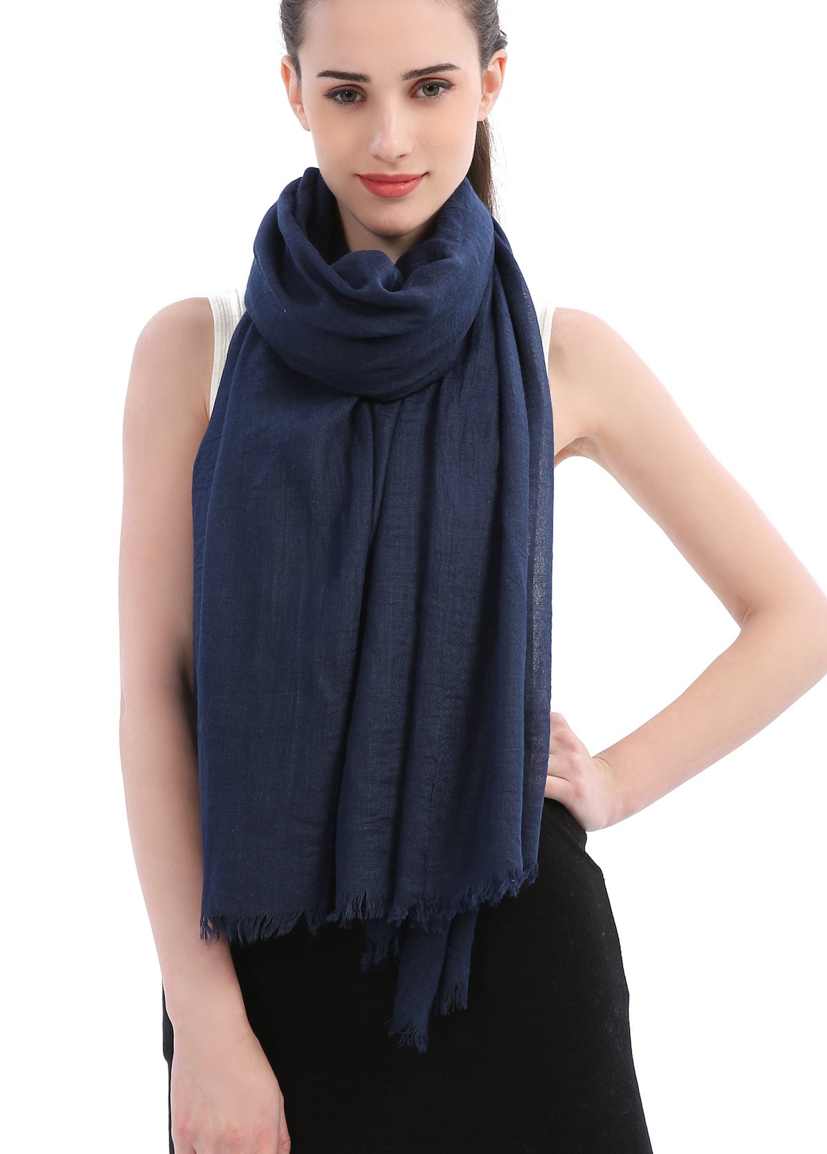 Premium Women Extreme Soft Scarf Wrap Shawl For Any Season, Super Size, Rich Color Choice