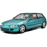 Solido 1:18 Scale Honda Civic (EG6) Aztec Green Pearl 1991 Diecast Model Car S1810405