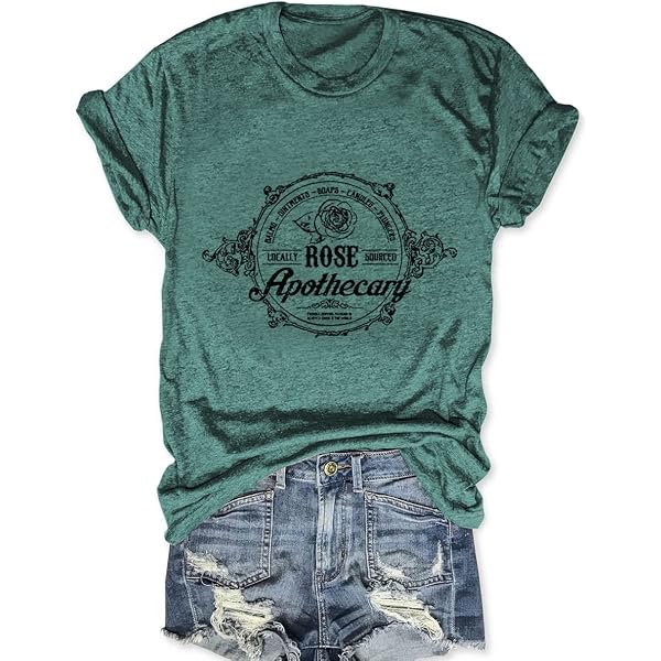 LANMERTREE Women's Funny Camper Letter Graphic T-Shirt - Short Sleeve V-Neck Casual Tee - View #11
