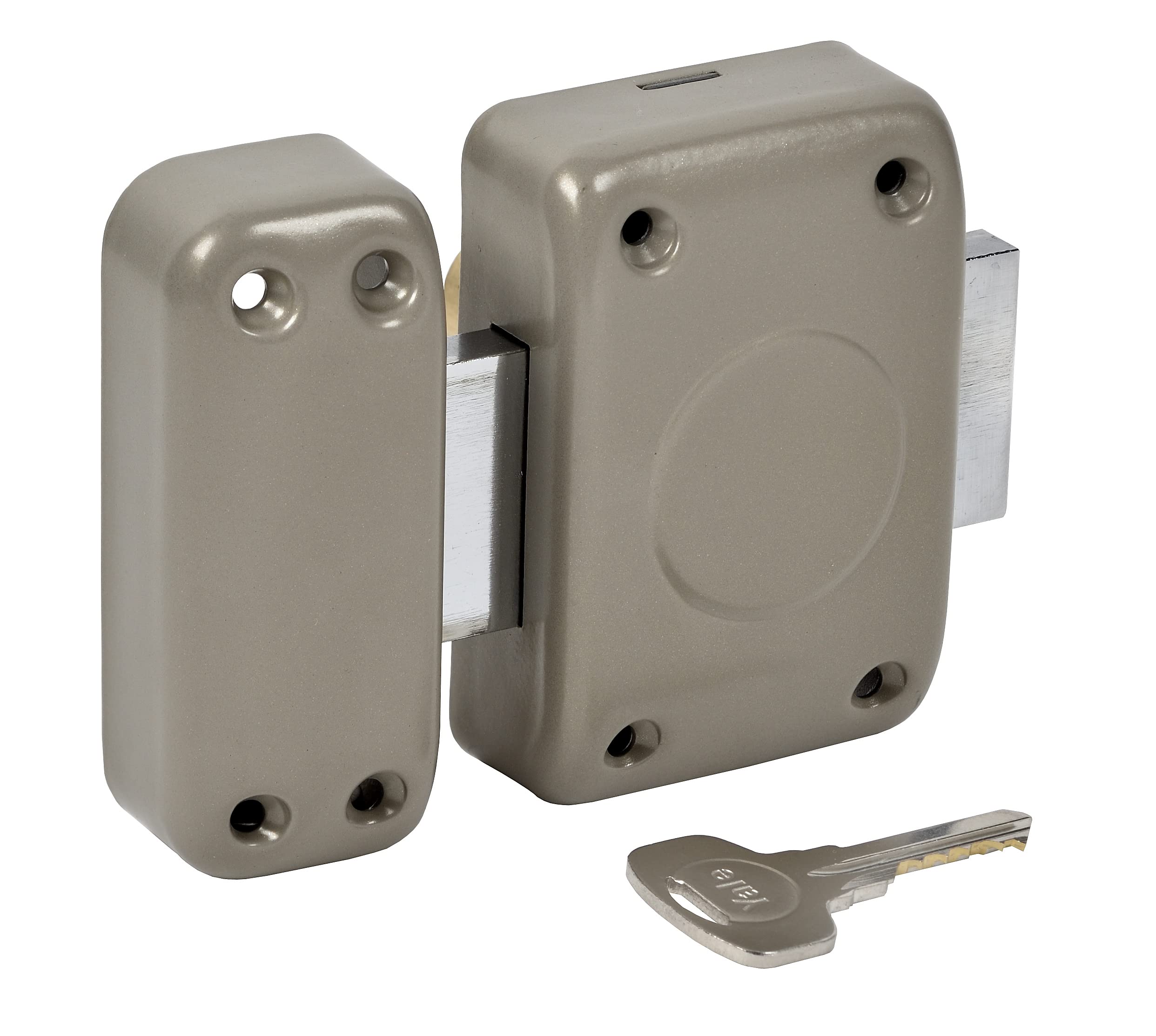 Yale YV25C-35/SC Door Lock, Golden Brown, 35mm Ø23mm