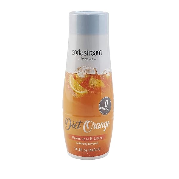 SODASTREAM DIET ORANGE SYRUP, 14.8 FLUID OUNCE
