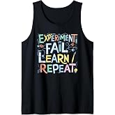 Experiment Fail Learn Repeat Tank Top