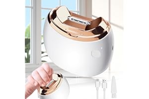 RIRC Electric Nail Clipper, Automatic Nail Clipper, 2-Speed Adjustable, USB Rechargeable Safe Automatic Baby Electric Nail Trimmer, Suitable for Babies, Children, Adults and The Elderly