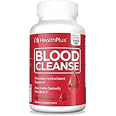 Health Plus Blood Cleanse - Dietary Supplement - Gluten Free, Natural Herbal ingredients (90 Capsules, 45 Servings)
