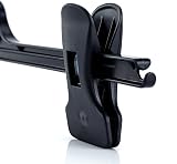 Hangerworld 10 Black Clip Hangers 35cm for Trousers Skirts Adjustable view 7