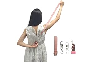 MAGNEECH Detachable Zipper Puller Helper for Dress and Boots, Effortless Zipping with Hook and Clip for Various Types of Zippers (Pink)