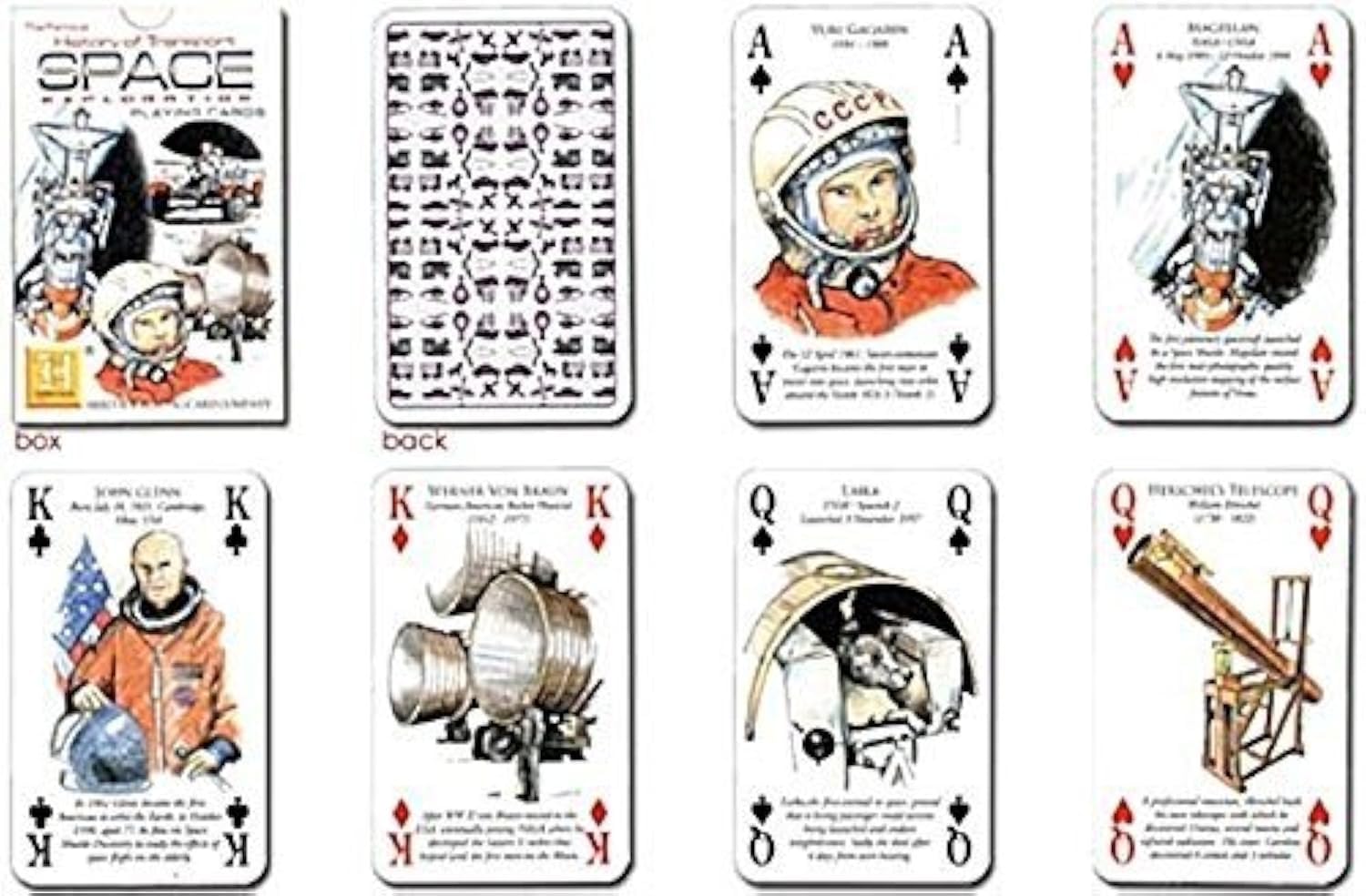 Heritage Playing Cards - Space Exploration - Playing Cards