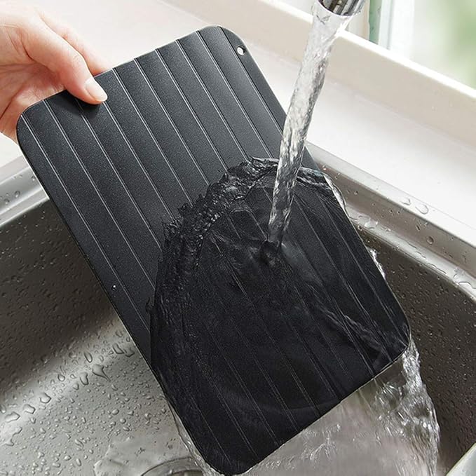 Lystaii 1pc Placa de fresado de aluminio, alimentos congelados ...