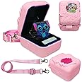 JCHPINE Silicone Cover Case for Bitzee Disney Interactive Toy Digital Pet and Case, Protective Skin Sleeve for Bitzee Disney Virtual Electronic Pets(Case for Bitzee Disney Pet) (Pink)