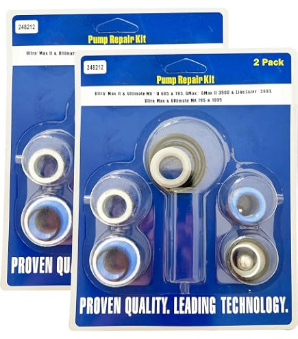2 Pack 248212 Pump Repair Packing Kit Compatible with Ultra Max II