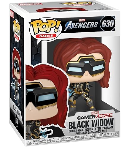Amazon.com: Funko Pop! Marvel: Black Widow – Black Widow in White