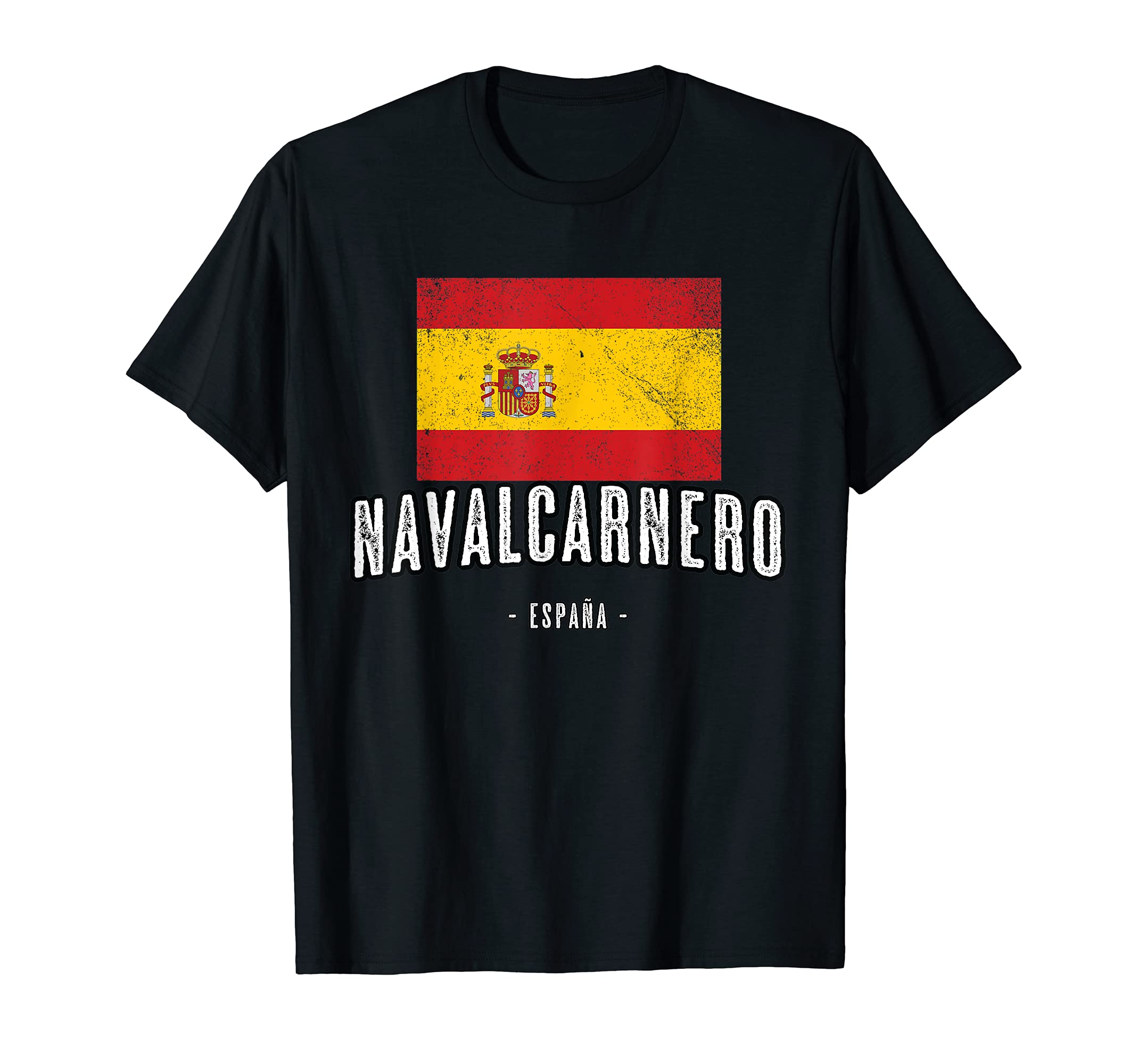 Navalcarnero Spain | ES Flag, City - Bandera Ropa - T-Shirt
