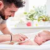 momcozy Bamboo Baby Bath Towels Set 5 Packs Hooded Towel Washcloths Glove view 2