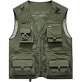 Nexstone Women's Outdoor Breathable Multiple Pockets Quick Dry Safair Cargo Fishing Work Vest