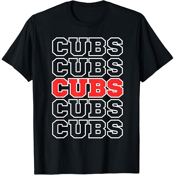 Amazon.com: Vintage Cubs Apparel for Men Women and Kids T-Shirt : Clothing,  Shoes & Jewelry