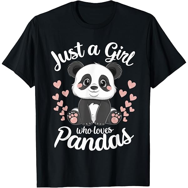 Amazon.com: Just A Girl Who Loves Pandas Cute Kawaii Panda Girls