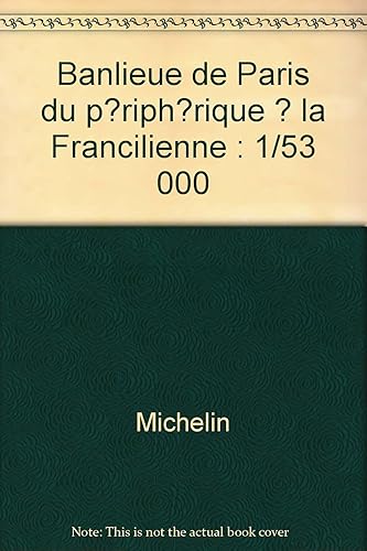 Download Banlieue de Paris du périphérique à la Francilienne : 1/53 000 PDF