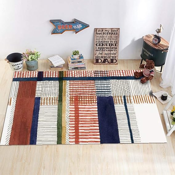 MYY Bedruckte Teppich Wohnzimmer Schlafzimmer Zuhause Bodenmatte