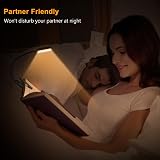 Gritin 16 LED Reading Light Book Lamp USB C Rechargeable Eye Protection view 7