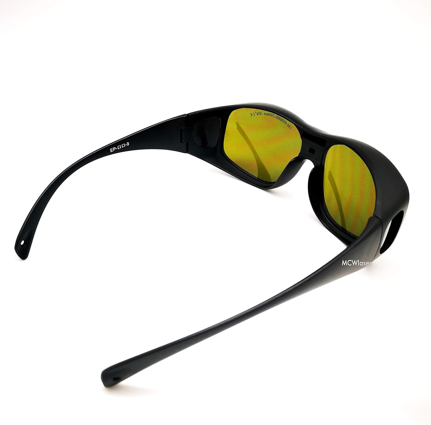 MCWlaser Laser Safety Glasses 190-450 & 800-2000nm Protective Goggles Typical For 355nm 405nm 445nm 450nm 808nm 980nm 1064nm 1085nm 1320nm 1342nm 1470nm 1550nm Absorption Type EP-5 Style 9 - Image 5
