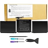 A1708 A1713 Battery for A2171 A2159 A2289 A2338, Compatible with MacBook Pro 13 Inch (Late 2016, Mid 2017, Mid 2019, 2020), EMC 2978 3301 3456 3578 3164 020-00946 MacBookPro13,1 14,1 - 11.4V 54.5Wh