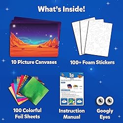 Skillmatics Foil Fun - Space, No Mess Art for