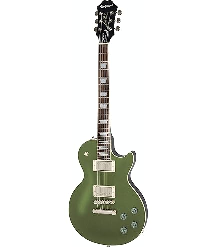 Epiphone Les Paul グリーン Amazon.com: Epiphone IG Les Paul Standard 50s, Seafoam Green