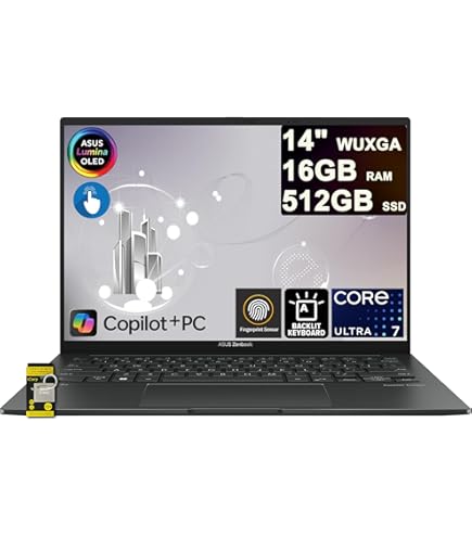 Amazon.com: ASUS Zenbook 14 OLED 2025 Laptop, 16-Core Intel Core
