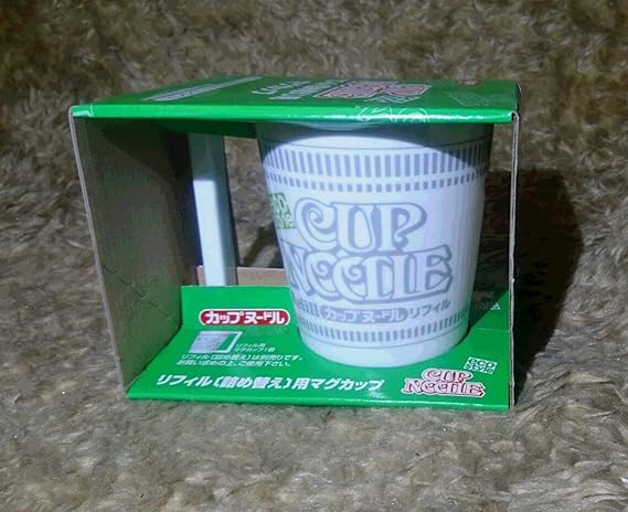 Amazon 日清 カップヌードル マグカップ リフィル エコスタイル 陶器 箱付 キャンプ アウトドア Mo2 おもちゃ おもちゃ