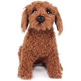 MY DOG - Toy Poodle Choco - Premium Dog Stuffed Animal - Lifelike &amp; Realistic
