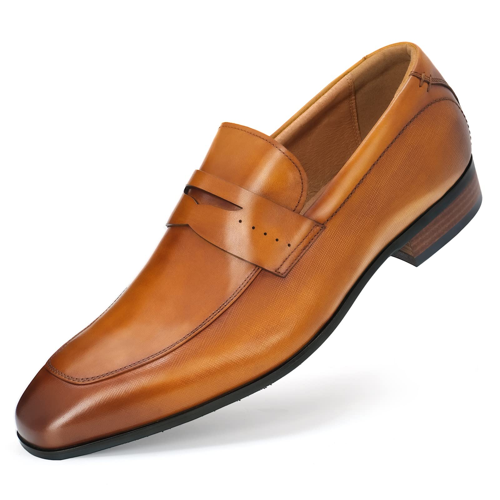 Mua Men's Slip on Oxford Dress Shoes Classic Handmade Calfskin