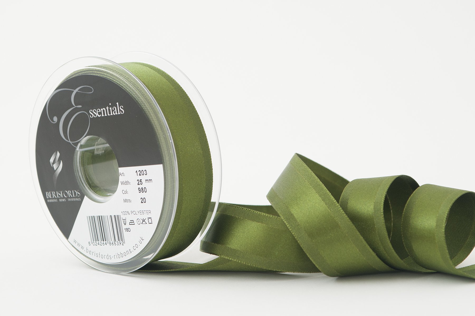 Berisfords Ribbon, Cypress, 25 mm