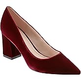 Marc Fisher LTD Women's Zala Pump, Dark Red Velvet 600, 8