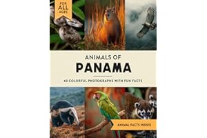 Animals of Panama: A Wildlife Picture Book With Fun Facts Including Panama City and Bocas del Toro For Kids & Adults