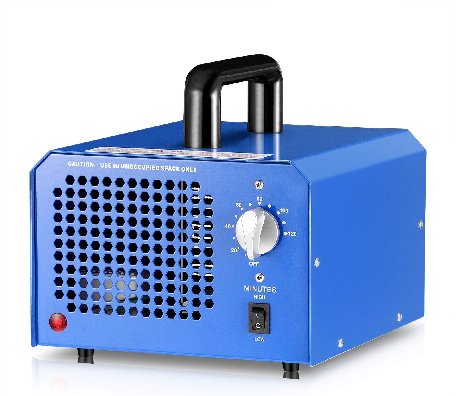 GCSJ Commercial Ozone Generator 7000mg Industrial O3 Air Purifier Deodorizer Sterilizer, Home Air Ionizers Ozone Air Purifier Sterilizer Deodorizer for Rooms, Smoke, Cars and Pets