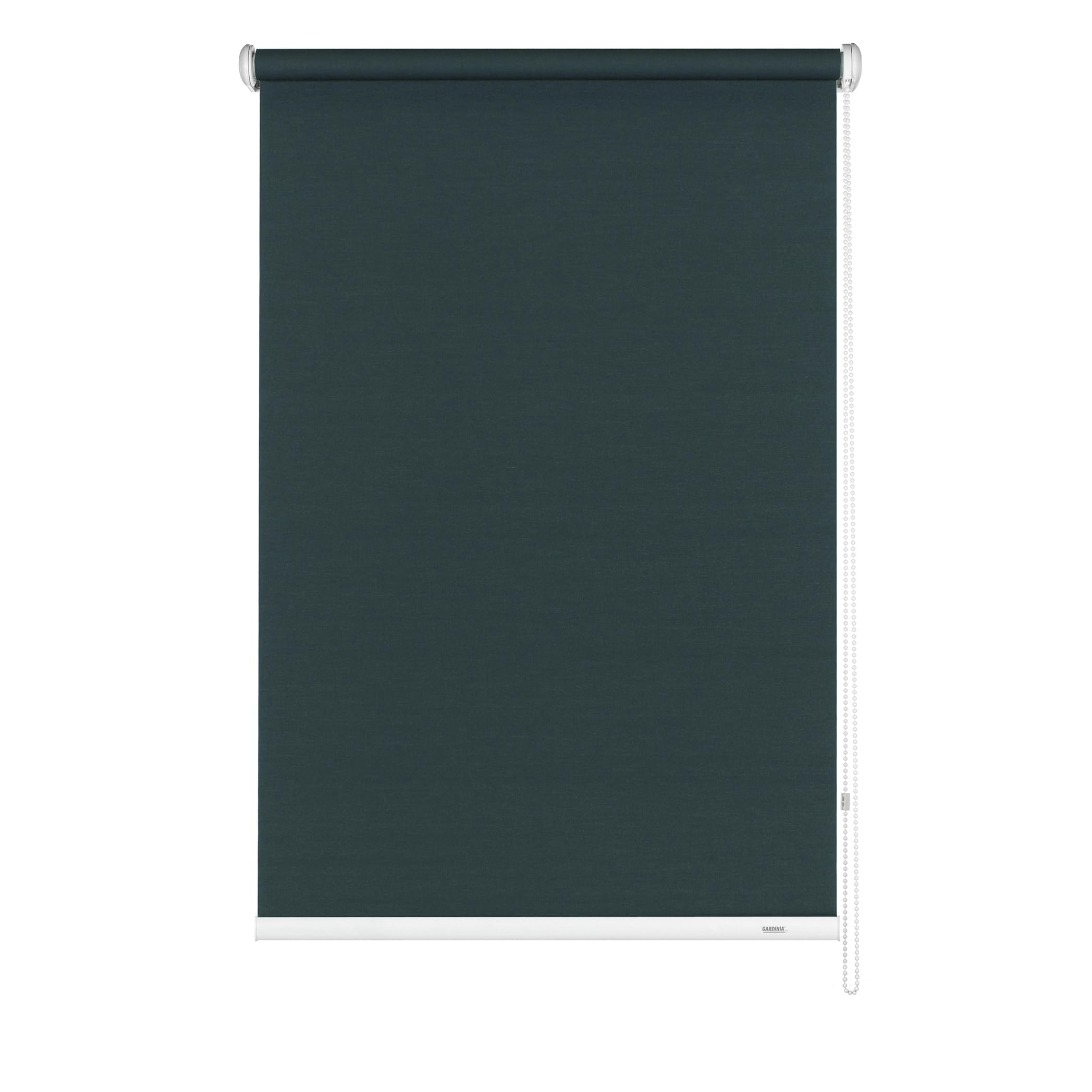 Gardinia Light Blocking Side-Pull Roller Blind, Grey, 112 x 180 cm
