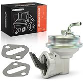 A-Premium Mechanical Fuel Pump Compatible with Chevrolet, GMC, Pontiac | for Chevy, GMC, Buick, Pontiac &amp; Olds Models - Malibu, Impala, Camaro, Suburban, Blazer, Chevy II, El Camino, G10/P10 Van