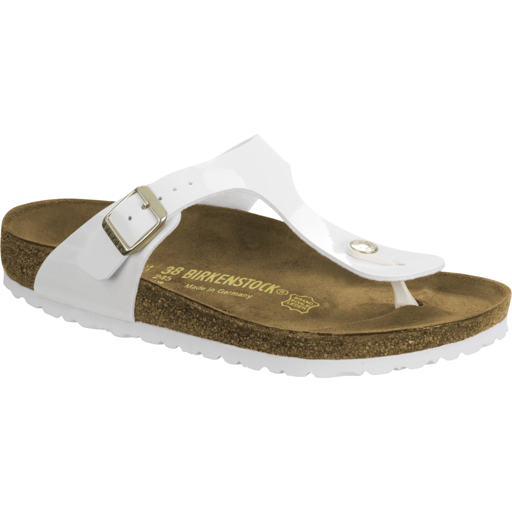 Birkenstock Women's Gizeh BirkoFlor -Standard Fitting Buckled Toe Post Thong Style - Flip Flop 